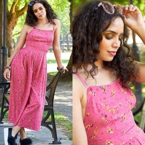 ModCloth Sam Meadow Floral Jumpsuit